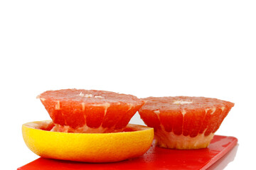 slice of grapefruit