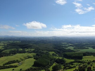 Obraz premium Aerial Rural Landscape 1