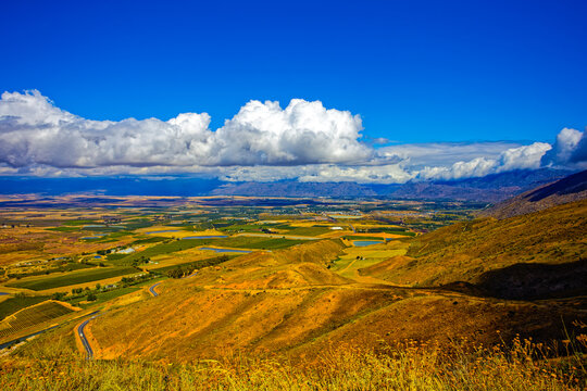 View over Ceres valley from Gydo Pass