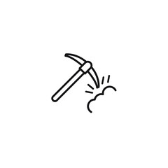 axe  icons  symbol vector elements for infographic web