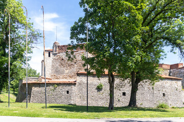 Baba Vida Fortress at the coast of Danube river in town of Vidin, Bulgaria