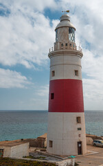 Fototapeta na wymiar Lighthouse on the coast of Gibraltar