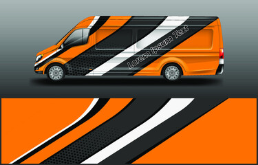 Car Wrap Van Design Vector