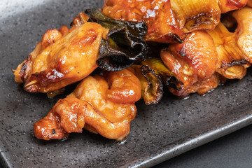 【料理】焼き鳥のタレ味　ねぎま