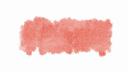 Orange watercolor background for your design, watercolor background concept, vector.