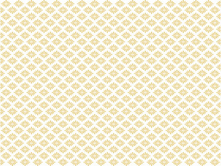 菊菱　シームレスな和柄の背景のベクターイラスト