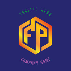 FP lettering logo is simple, easy to understand and authoritative