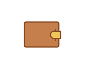 Wallet line icon.