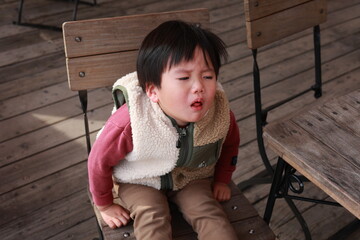 イヤイヤ期の男の子