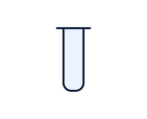 Tube line icon. High quality outline symbol for web design or mobile app. Thin line sign for design logo. Color outline pictogram on white background