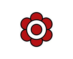 Flower premium line icon. Simple high quality pictogram. Modern outline style icons. Stroke vector illustration on a white background. 