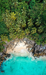 Freedom beach secret beach in Phuket Thailand
