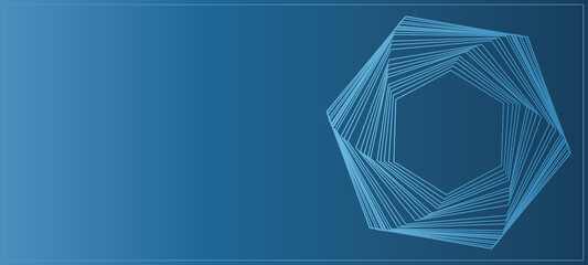  background editable abstract blie hexagon business