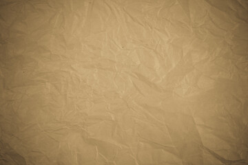 Crumpled paper recycling background.