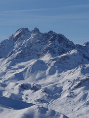 Fototapeta premium Skifahren in Ischgl