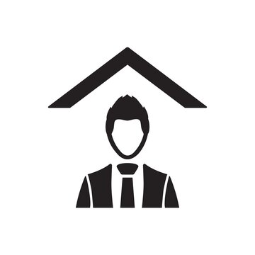 Businessman icon ( vector illustration )