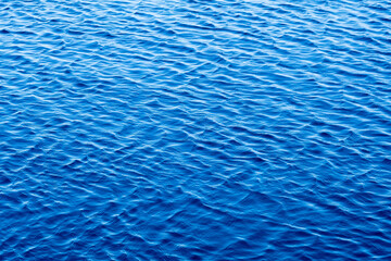 surface of water, blue wave background