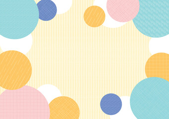 ポップなフレーム