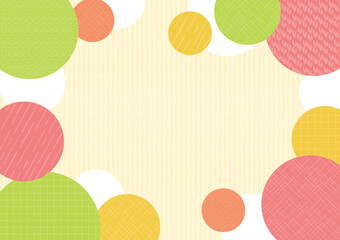 ポップなフレーム