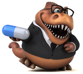 Fun Trex - 3D Illustration