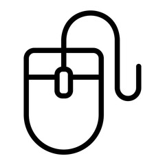 mouse line icon