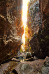 Avakas Gorge in western Cyprus