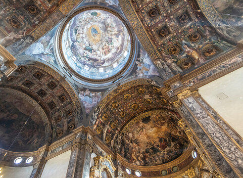 Church of Santa Maria della Steccata in Parma, Italy