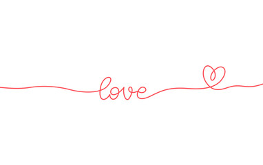 Continuous line love