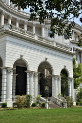 white house in the middle of nowhere