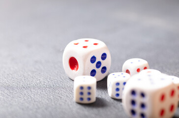 dice on the table