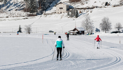 cross country skiing