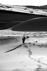 Man in Desert 