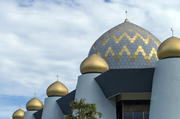 Malaysia, State of Sabah, Kota Kinabalu, the city mosque