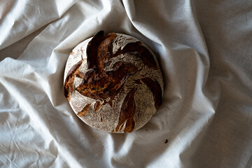 Brot Butter Kresse Schatten 