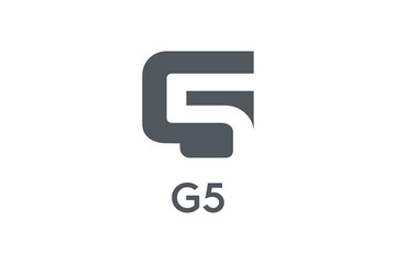 G5 initial logo simple 