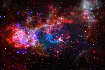 Amazing galaxy view and stars. The elements of this image furnished by NASA.