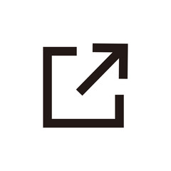 External link icon. Link icon vector. Hyperlink symbol icon