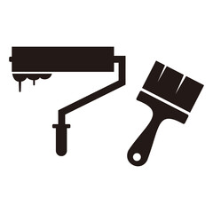 Brush icon vector illustration symbol
