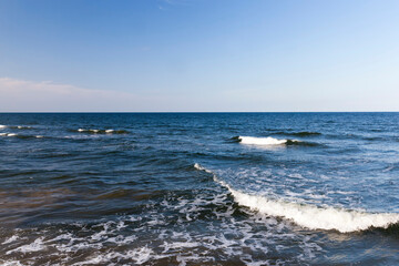 cold Baltic sea in August