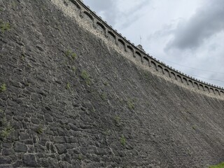 the wall