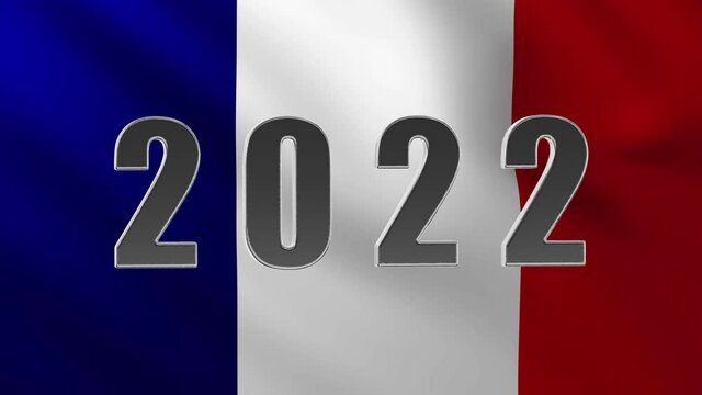 Endless Silver Design 2022 in Rotation with a French Flag