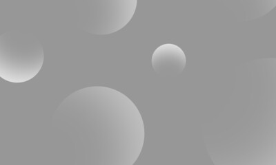 White circles gradient on gray abstract background. Modern graphic design element.