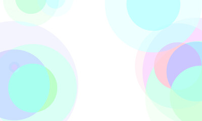 Abstract colorful circles background.3D illustration.