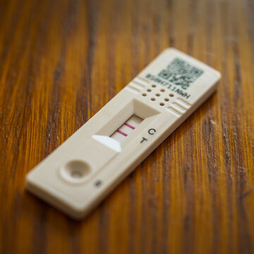 Covid antigen Test positive