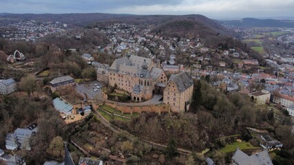 Obraz premium view from the top of the mountain