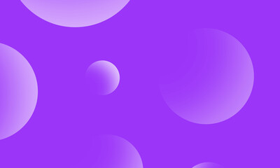 Purple circles gradient on violet abstract background. Modern graphic design element.