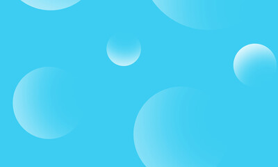 White circles gradient on blue abstract background. Modern graphic design element.