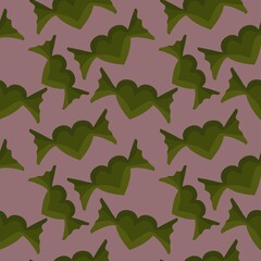 Valentines hearts candy seamless pattern for fabrics and textiles and packaging and gifts and cards and linens 