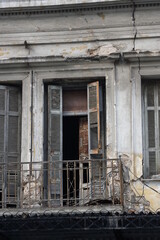 Balkon in Athen, Psyri Viertel, Monastiraki