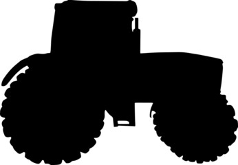 Tractor Silhouettes Tractor SVG EPS PNG
